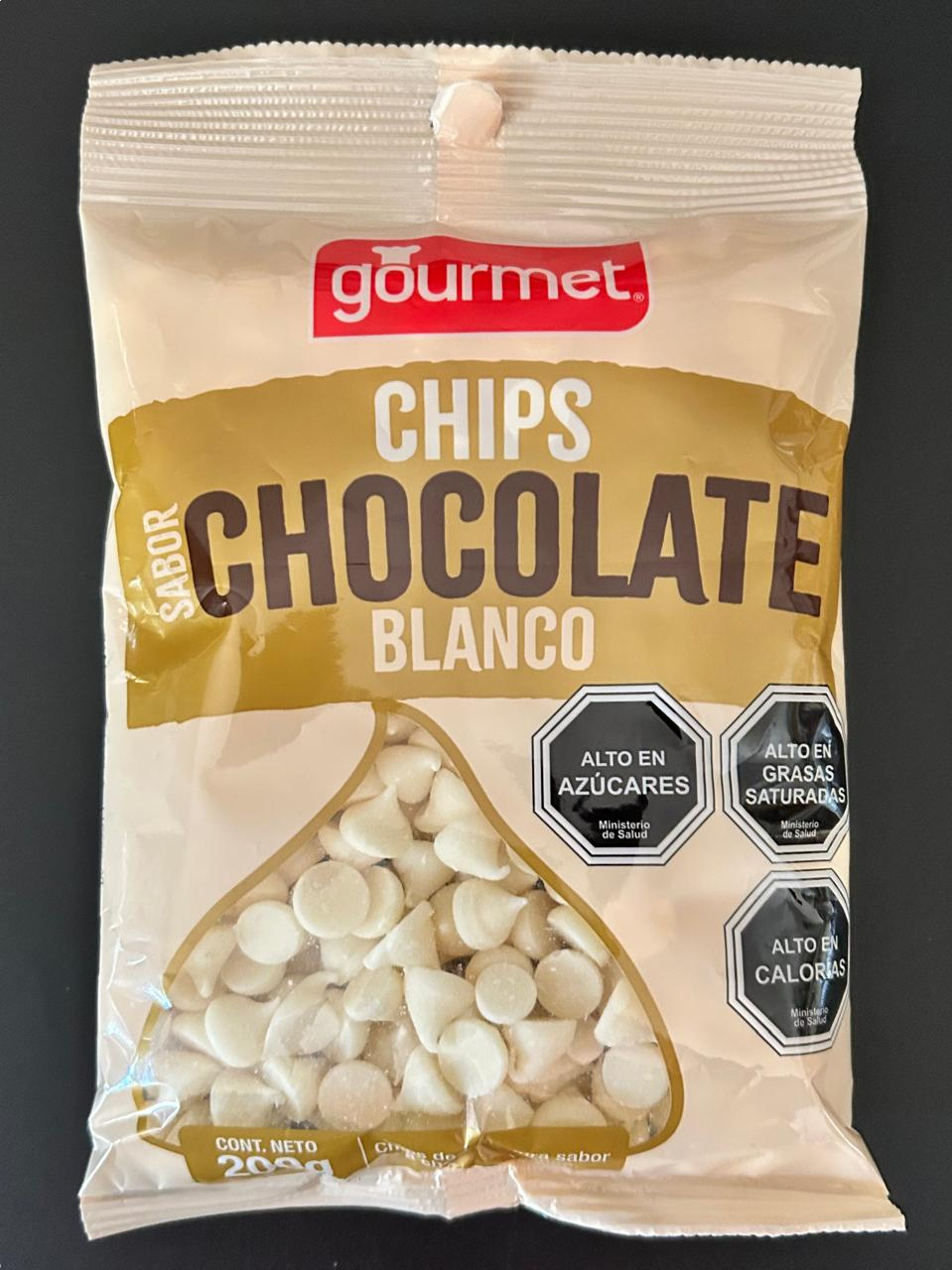 Chips Chocolate Blanco (200 Grs)