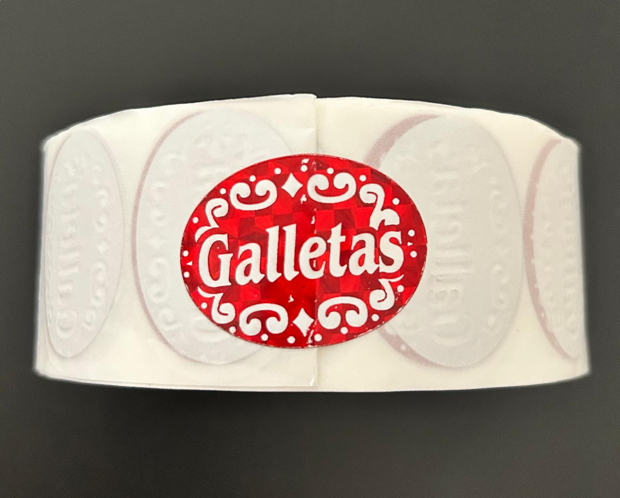 Etiqueta Galletas X10