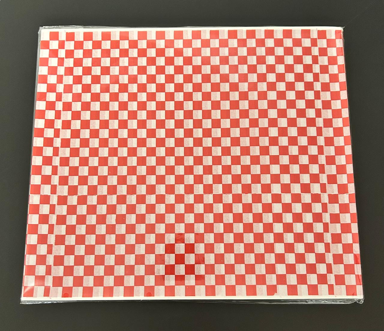 Papel Sandwich Rojo Blanco