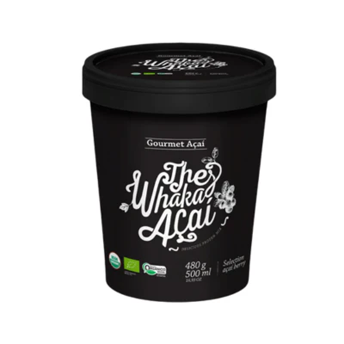The Whaca Acai Organico Con Gourmet 55% 500 Ml
